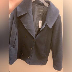 Pea Coat Navy Blue ~New With Tag~ Never Worn XL